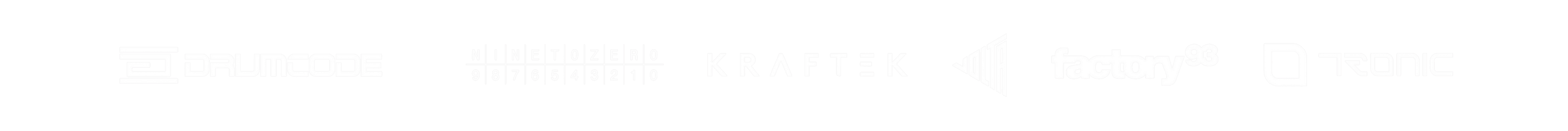 Releases on Drumcode, NINETOZERO, Kraftek, Volta, Factory93, Tronic