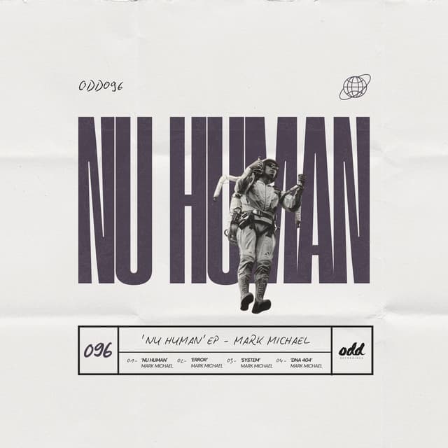 Nu Human (EP) cover art — Mark Michael