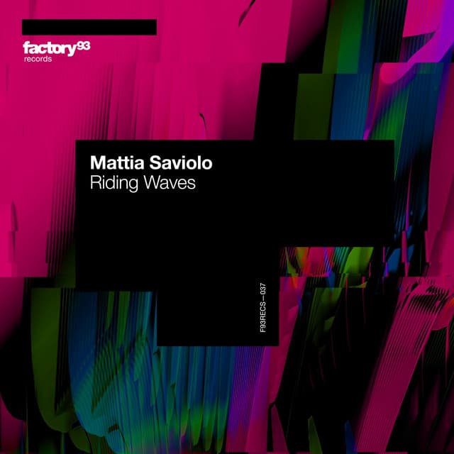Riding Waves (Single) cover art — Mattia Saviolo