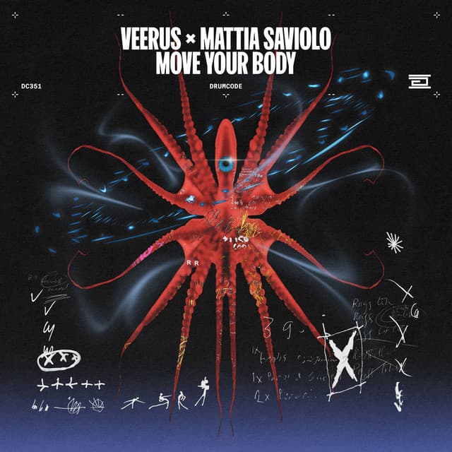 Move Your Body (EP) cover art — Veerus, Mattia Saviolo